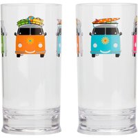 Flamefield Campers Smiles Glass Set 480 ml Set of 2