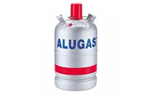 Botella de gas Alugas aluminio 11 kg (sin rellenar)