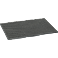 Plaque de gazon synthétique 40 x 60 cm gris Arisol