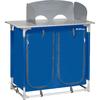 Berger keukenbox 4 vakken blauw
