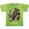 Harlequin Elephant Baby Kinder T-Shirt 