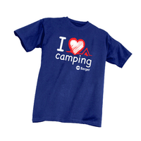 Berger T-shirt Enfants I love Camping