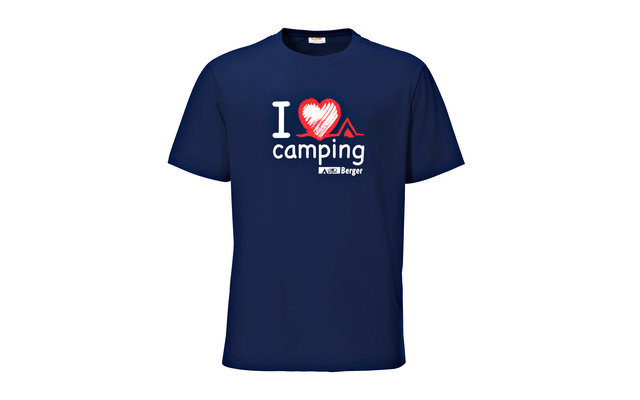 Berger T-Shirt I love Camping