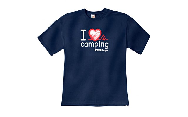 T-shirt I love Camping