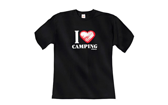Berger T-Shirt I love Camping