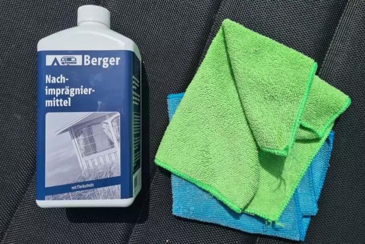 Imprägniermittel und Tücher