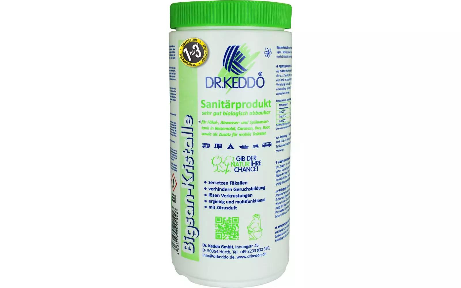 Dr. Keddo Bigsan-Kristalle Sanit&auml;rprodukt jetzt bestellen! | Berger-camping.ch
