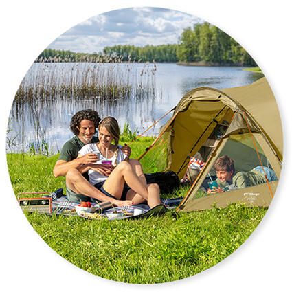 Camping als nachhaltige Urlaubsform