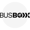 Logo BusBoxx auf grauem Hintergrund
