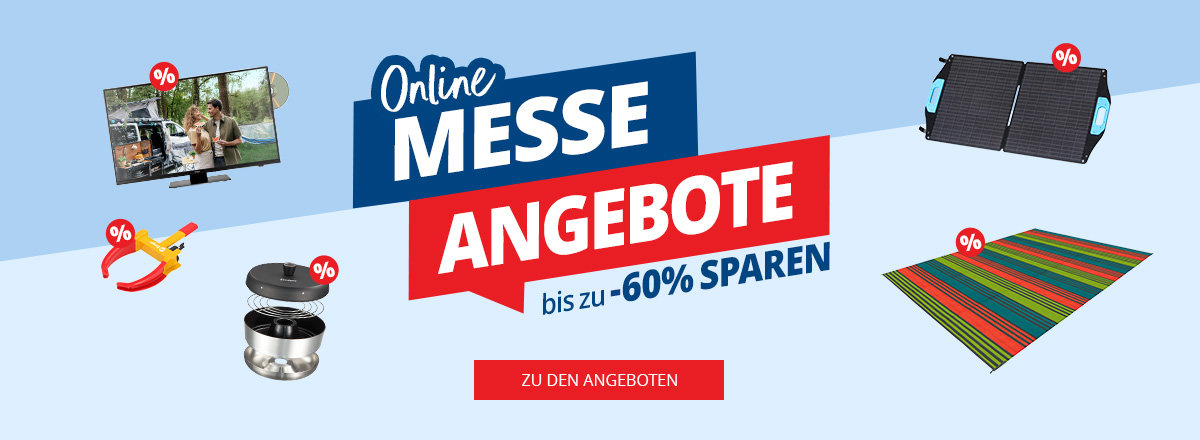 Online Messe-Angebote - bis zu 60% sparen