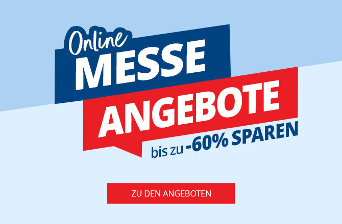 Online Messe-Angebote - bis zu 60% sparen