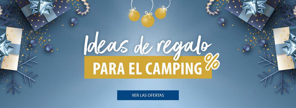 Deslizador de escritorio con referencia a ideas de regalos para campistas y grandes ofertas