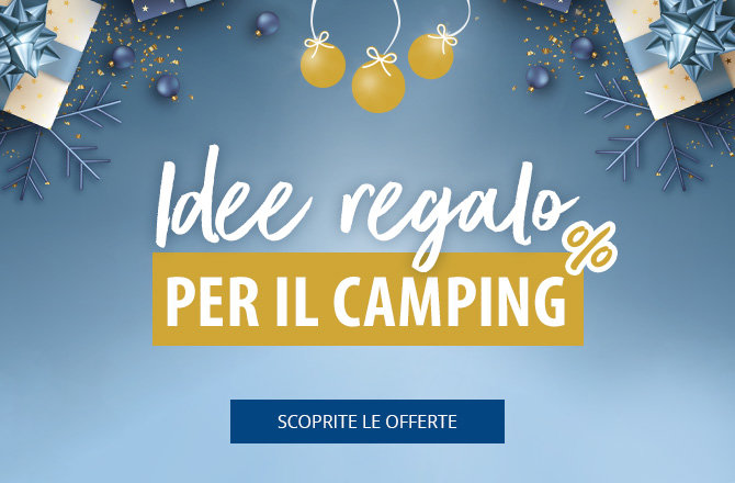 Cursore mobile con riferimento alle idee regalo per i campeggiatori 2024