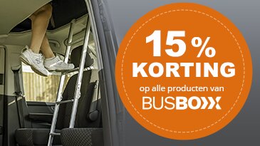 -15% korting op alle Busboxx artikelen