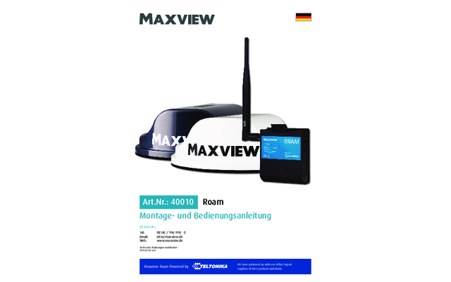 Maxview LTE/WiFi-antenne Roam X wit