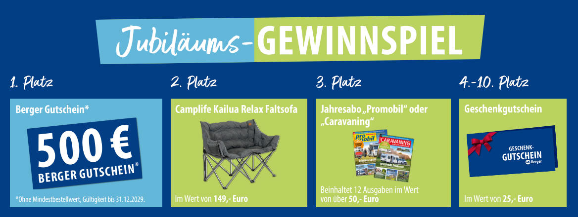 Banner f&uuml;r ein Sommer-Gewinnspiel mit Strandmotiven