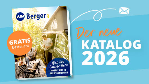 Cover des neuen Katalogs 2026 mit Werbebanner