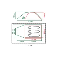 Tente dôme 3 personnes Kobuk Valley 3 Plus Coleman