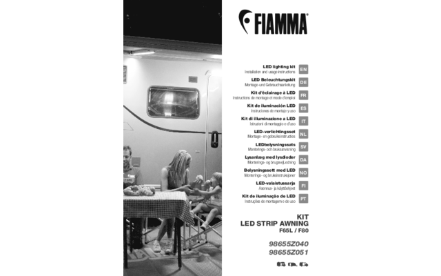 Fiamma Kit LED Strip Awning LED für Markisen F65L / F80s / F80L jetzt  bestellen!