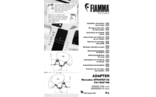 Fiamma Adapter Halterung F65 Eagle 400 für MB Sprinter H2 / VW Crafter