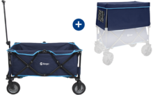 Berger 2-delige bolderwagenset met bijpassende luifel