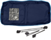 Berger Bollerwagen Blau Set 2-teilig mit passendem Sonnendach