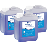 Berger Fresh Blue Sanit&auml;rfl&uuml;ssigkeit 2,5 l - Sanit&auml;rzusatz f&uuml;r den F&auml;kalientank 3 f&uuml;r 2