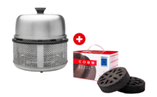 COBB Kohle Grill Air Deluxe Grill + 6 Grillbriketts gratis