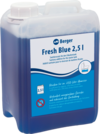 Berger Sanit&auml;r Set 3-teilig inkl. Fresh Blue 2,5 l + Fresh Rinse 2,5 l + WC Soft Toilettenpapier