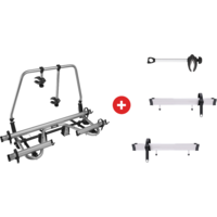 Thule Caravan Superb trekhaak fietsendrager inclusief verlengrail e-bike geschikt voor 3 fietsen 60 kg