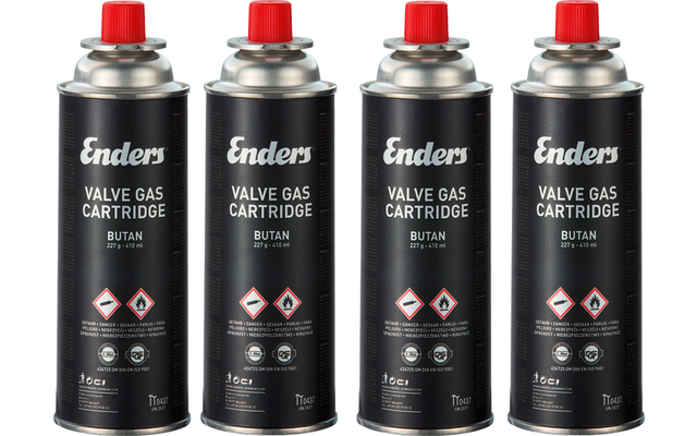 Produktbild Berger Stromboli Kartuschenkocher 2,2 kW mit Koffer inkl. 4 x 227 g Enders Gaskartuschen 1