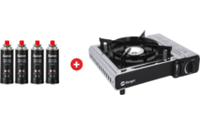 000915 - Berger Stromboli Kartuschenkocher 2,2 kW mit Koffer inkl. 4 x 227 g Enders Gaskartuschen