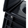 Kleines Produktbild Boxio Toilet Trenntoilette im Euroboxformat inkl. Plug und Sitzkissen 1