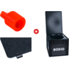 Kleines Produktbild Boxio Toilet Trenntoilette im Euroboxformat inkl. Plug und Sitzkissen 1