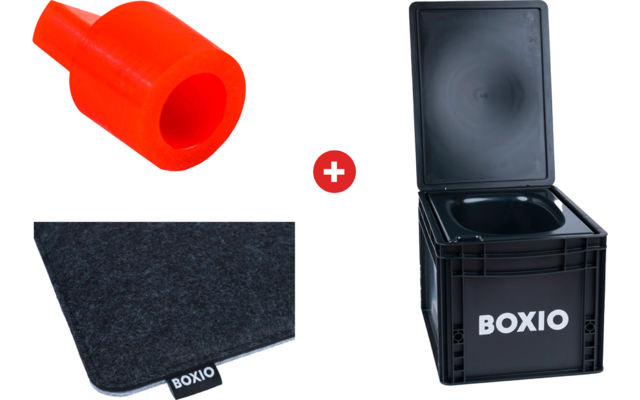 Produktbild Boxio Toilet Trenntoilette im Euroboxformat inkl. Plug und Sitzkissen 1