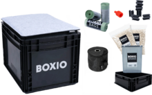 000995 - Boxio Toilet Max Plus Set urinedivergerend toilet complete set incl. zitkussen en toiletrolhouder