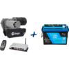 Petite image du produit Berger Titanium Rangierhilfe halbautomatisch Anthrazit + LiFePO4 Lithium Batterie Pro 200 Ah 12 V mit Bluetooth & Heizung im Set 1