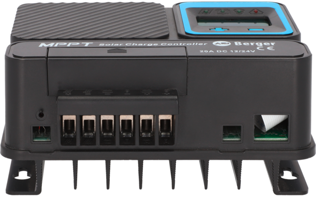 Produktbild Berger LiFePO4 Lithium Batterie 120 Ah 12 V mit Bluetooth + Berger SX PRO MPPT-Solarladeregler 20 A + PX150 starres Solarpanel 150 W im Set 1