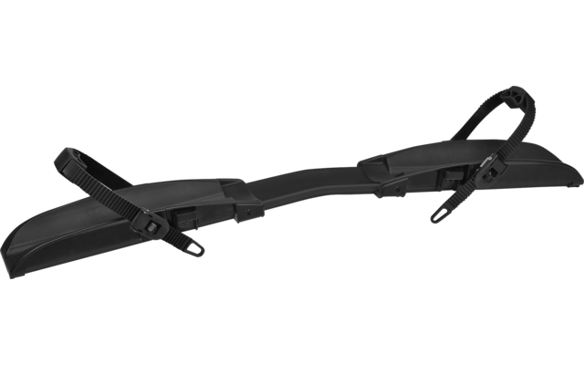 Produktbild Eufab SD260 Fl&uuml;gelt&uuml;r Kupplungs-Fahrradtr&auml;ger inkl. Erweiterungsschiene f&uuml;r 3 Fahrr&auml;der E-Bike geeignet schwarz 1