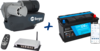 Berger Platinum Rangierhilfe vollautomatisch Anthrazit + LiFePO4 Lithium Batterie 120 Ah 12 V mit Bluetooth im Set