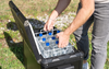 Berger MCX 35 Kompressor K&uuml;hlbox 12V 24V 230V 35 Liter + Berger K&uuml;hlboxst&auml;nder im Set