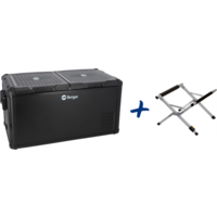 Glaci&egrave;re &agrave; compresseur Berger MCX 75 &agrave; deux zones, 12 V, 24 V, 230 V, 75 litres