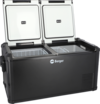 Berger MCX 75 Kompressor K&uuml;hlbox Dual Zone 12V 24V 230V 75 Liter + Berger K&uuml;hlboxst&auml;nder im Set