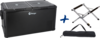 Berger MCX 75 Kompressor K&uuml;hlbox Dual Zone 12V 24V 230V 75 Liter + Berger K&uuml;hlboxst&auml;nder im Set