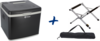 Berger K2 Hybrid-K&uuml;hlbox 12V 230V 42 Liter + Berger K&uuml;hlboxst&auml;nder im Set