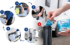 Berger 2+1 Sanit&auml;r Set inkl. Fresh Blue Sachets + WC Soft Toilettenpapier