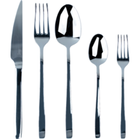 Set de couverts de voyage acier inoxydable 5 pcs. + &eacute;tui silwy&reg;