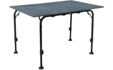 007301 - Westfield Aircolite Luxory Twin Campingtisch doppelt faltbar und höhenverstellbar 120 x 80 cm 