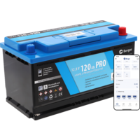 Berger LiFePO4 Lithium Batterie Pro 120 Ah 12V mit Bluetooth & Heizung
