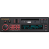 Schwarz-graues Pioneer-Autoradio mit rundem Lautstärkeregler links, Ziffern- und Funktionstasten, USB-Port oben in der Mitte und blau-grün leuchtendem Display mit der Anzeige '20:58 - BT/USB/APP'